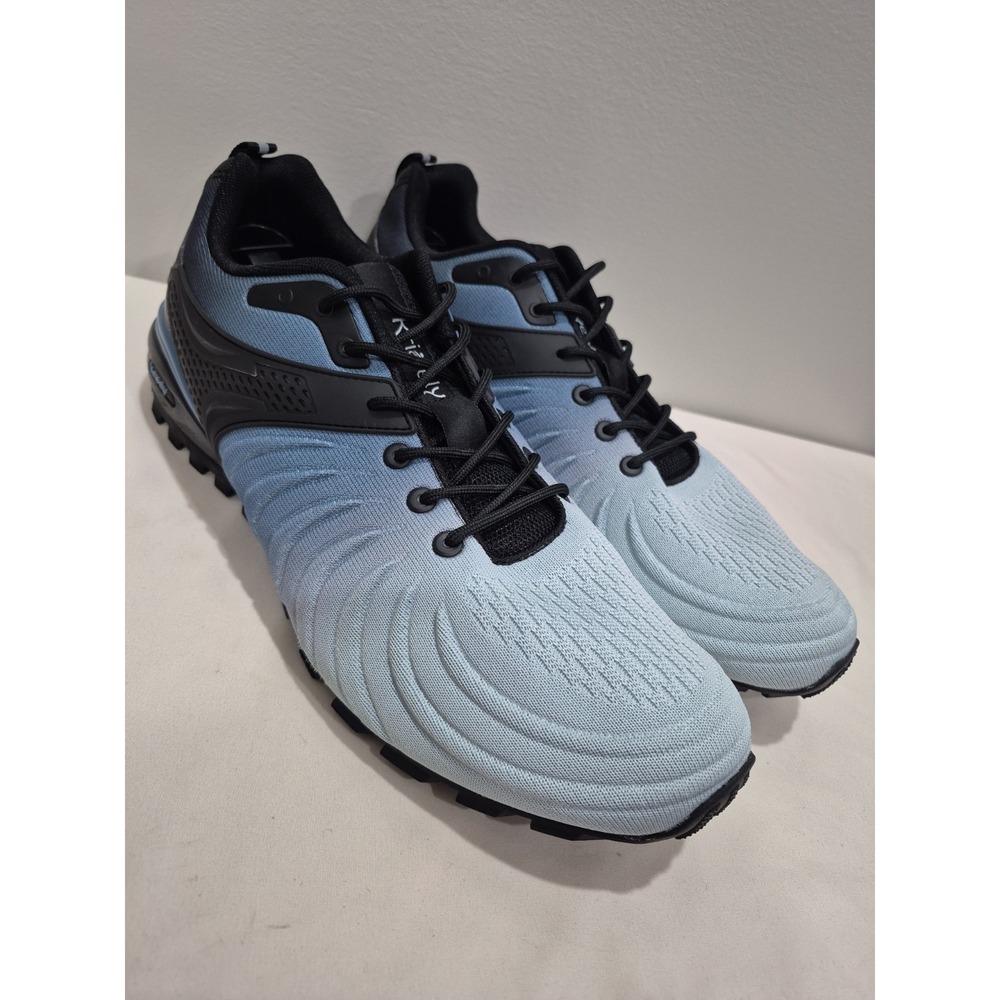 Kricely Lightweight Breathable‎ Mens Sz 15 Blue Running Shoes M004